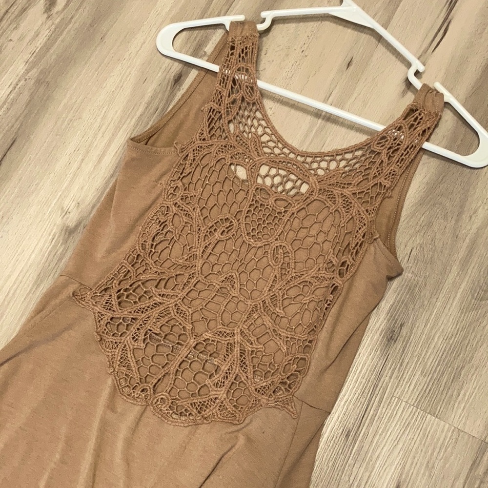 Mini Tan Dress 👗